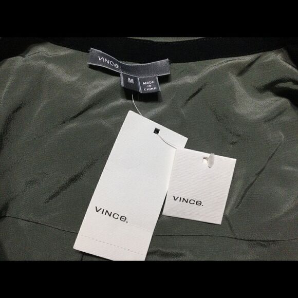 VINCE Silk Sleeveless Blouse   - Picture 6 of 9